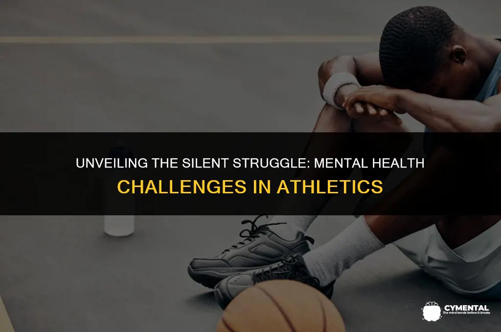 what causes mental health issues in athletes