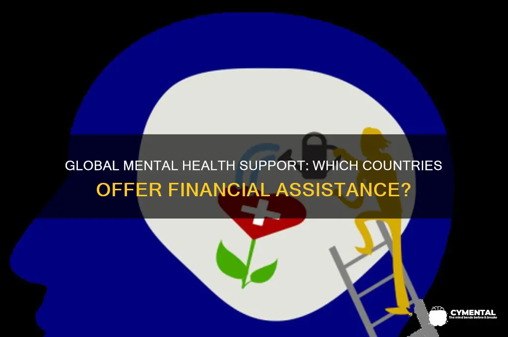what countries help pay for mental health