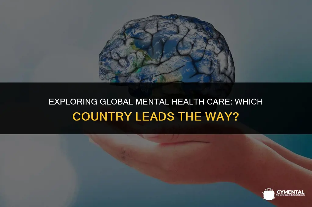 what country has the best mental health care