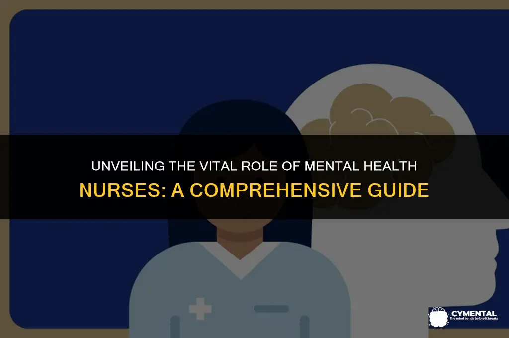 what do mental health nurses do