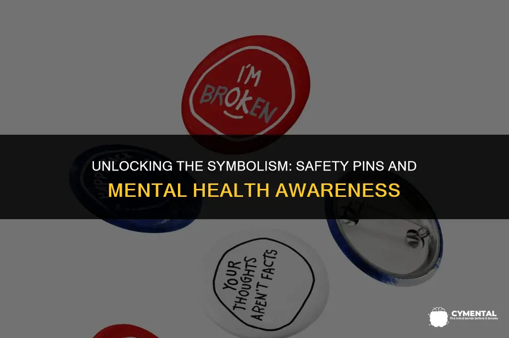 what does a safety pin mean mental health