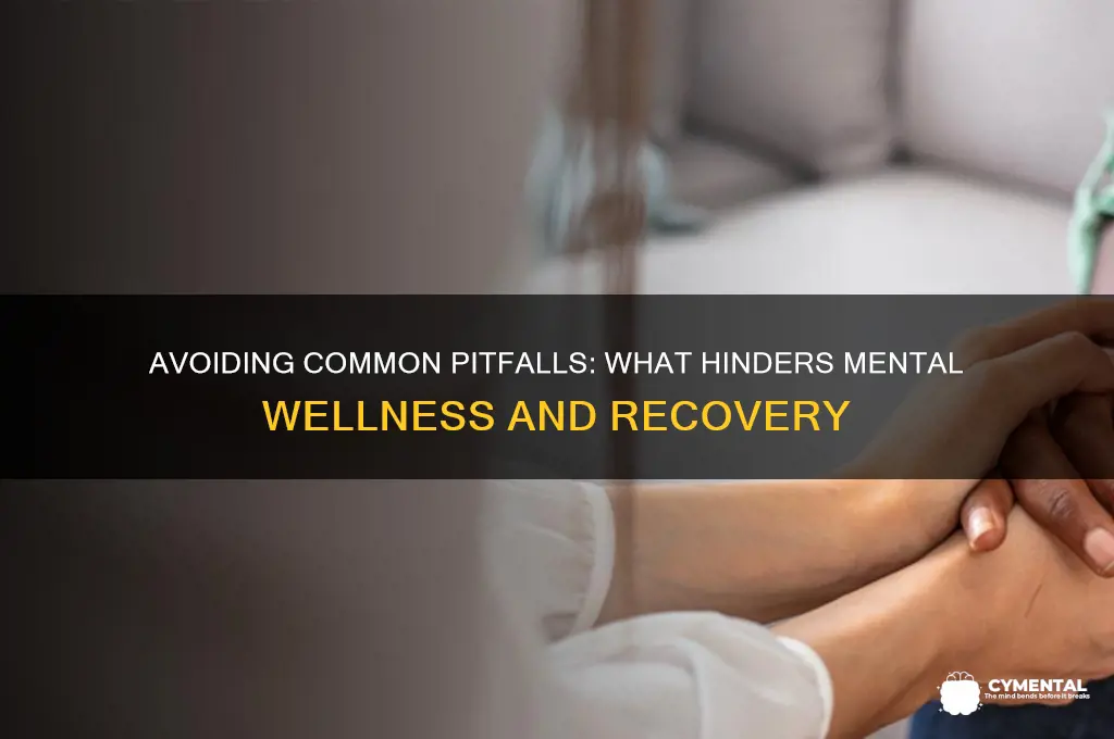 what does not help support mental wellness