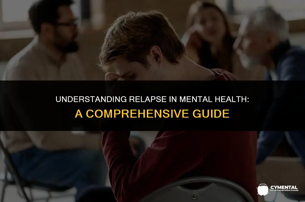 what does relapsing mean in mental health