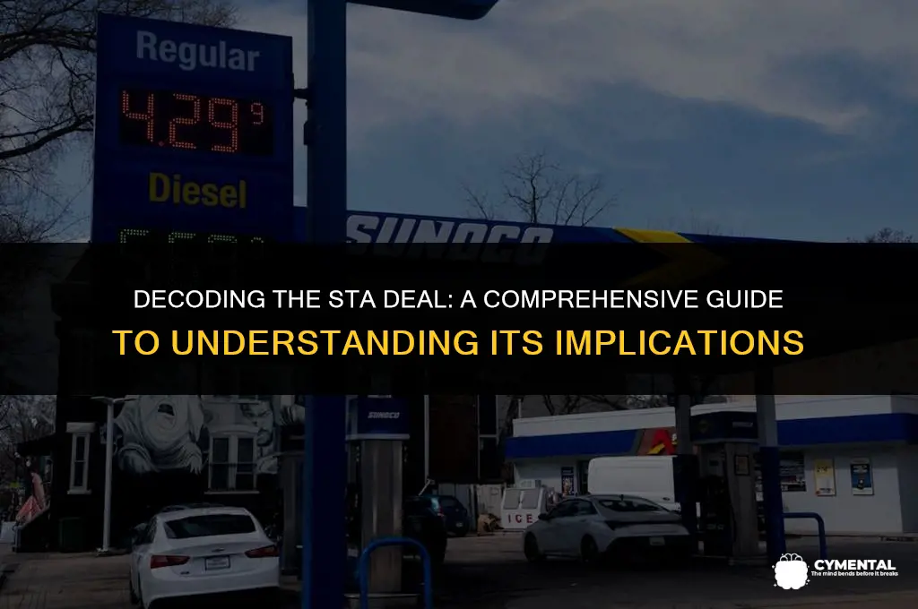 what does sta deal mean