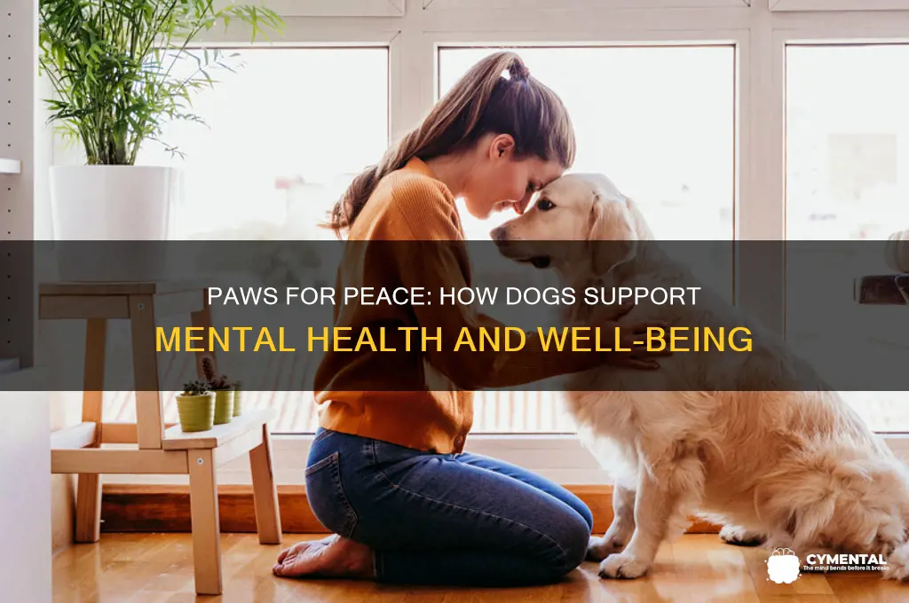 what dogs help with mental health