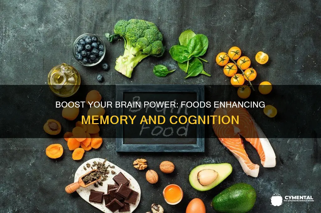 what foods help with mental memory and cognition