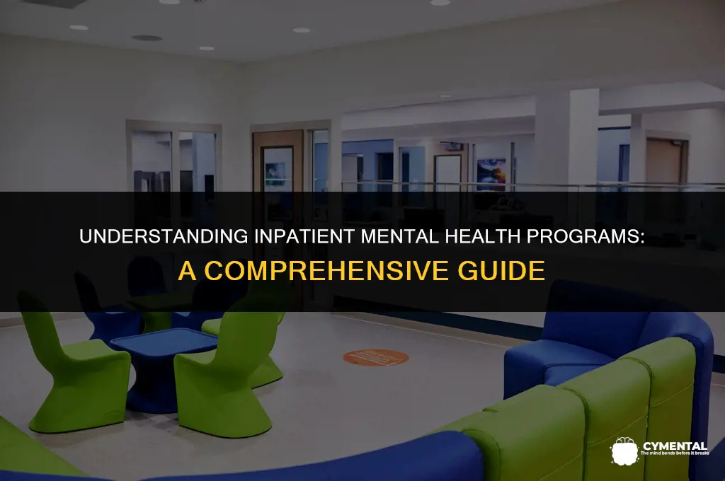 what is an inpatient program for mental health issues called