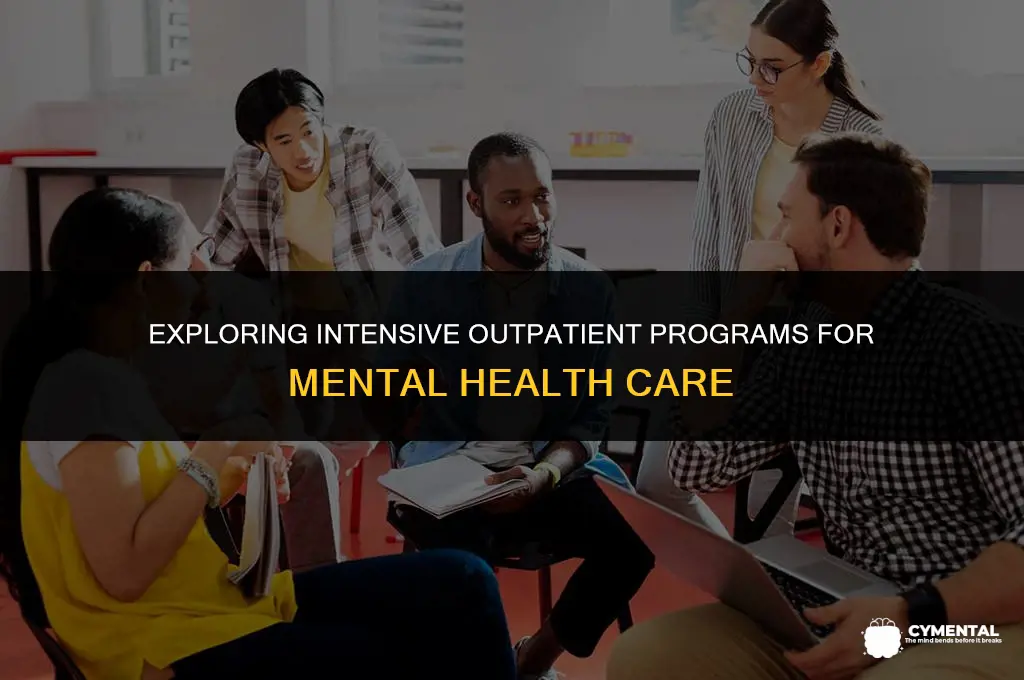what is intensive outpatient program mental health
