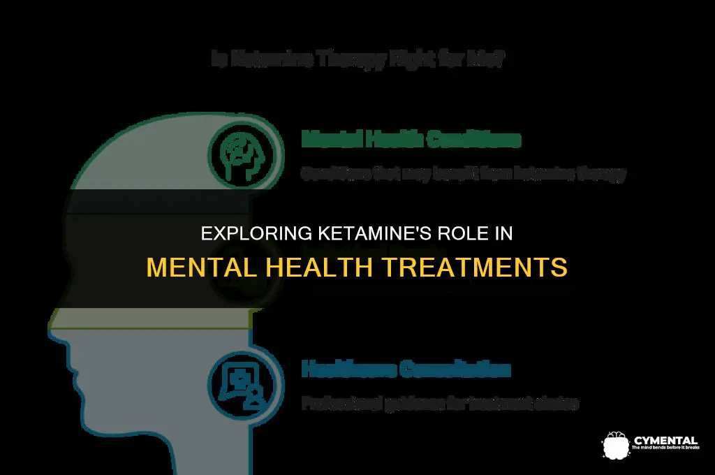 what is ketamine used for in mental health