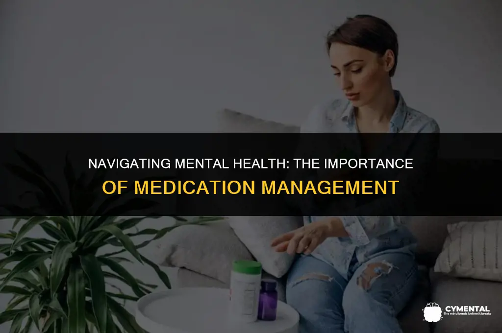 what is medication management in mental health