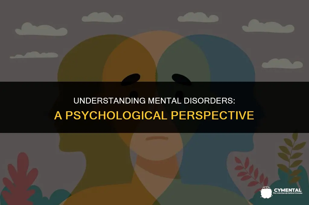 what is mental disorder in psychology