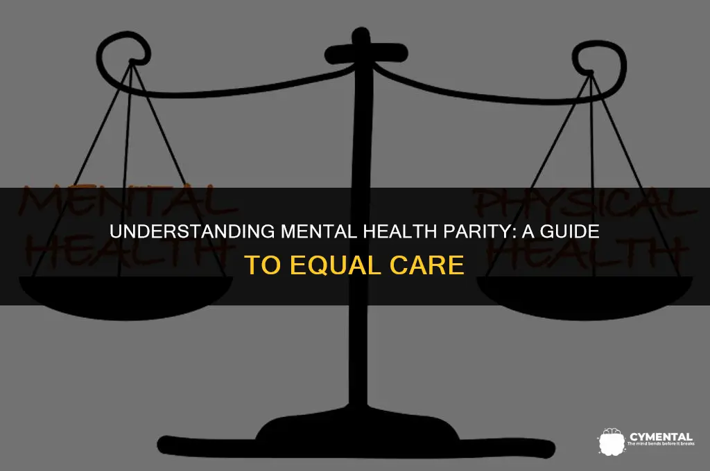 what is mental health parity