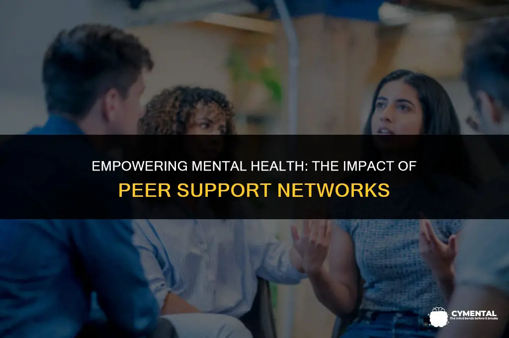 what is peer support in mental health