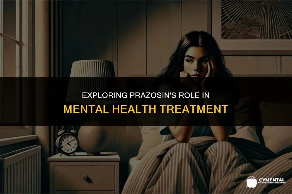 what is prazosin used for in mental health