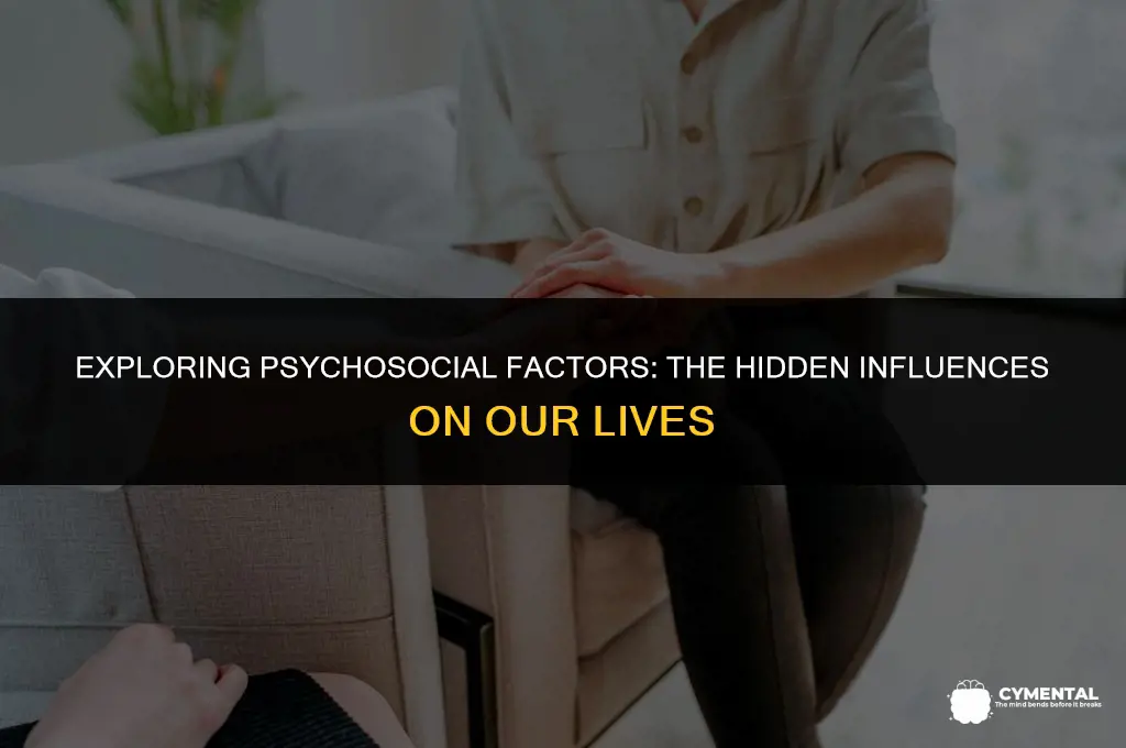 what is psychosocial factors