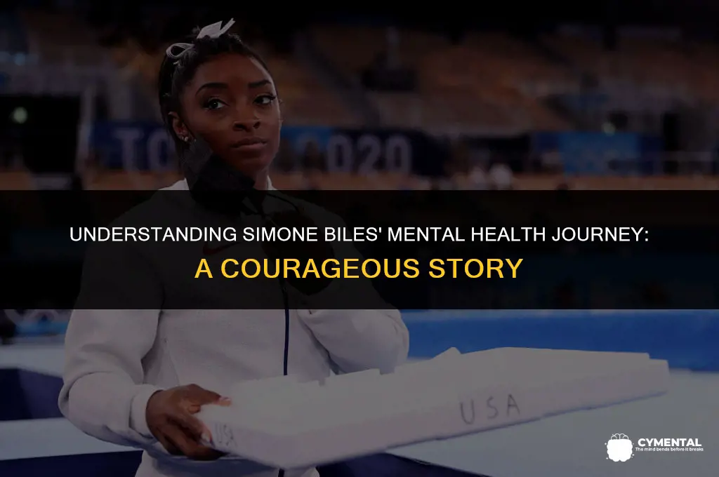what is simone biles mental health issue
