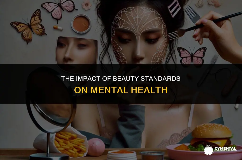 what is the connection between beauty standards and mental health