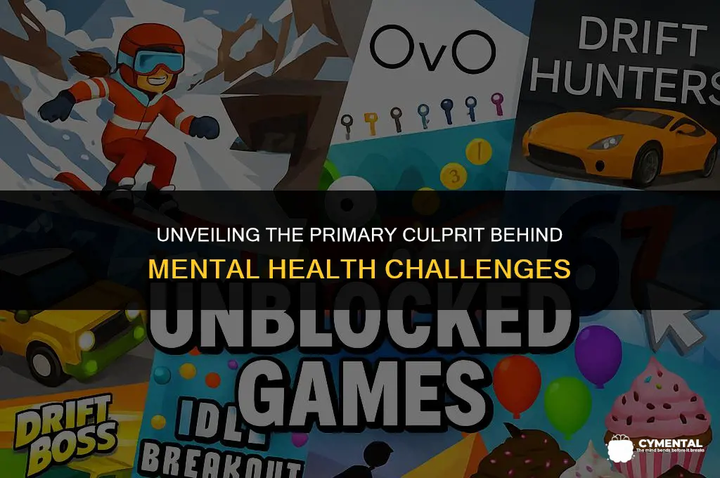 what is the number one cause of mental health issues