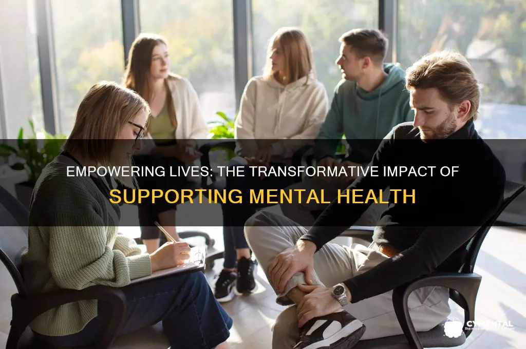 what is the outcome of helping people with mental illness