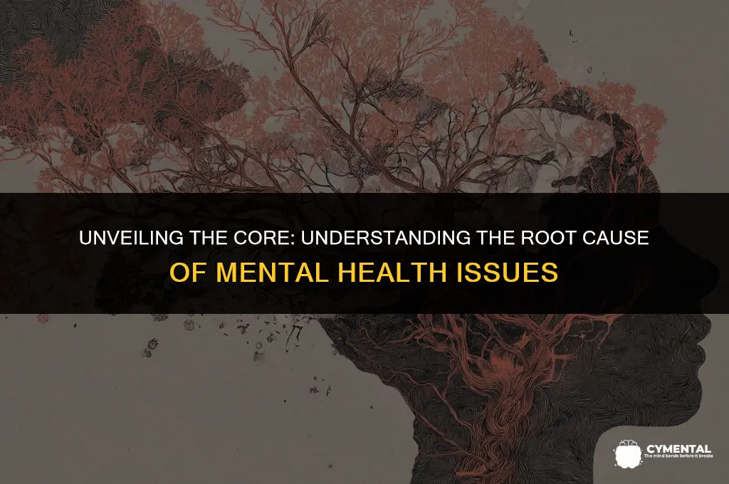 what is the root cause of mental health issues