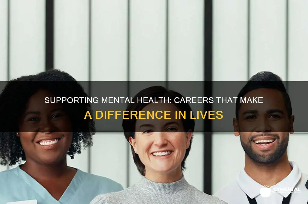 what job helps people with mental health