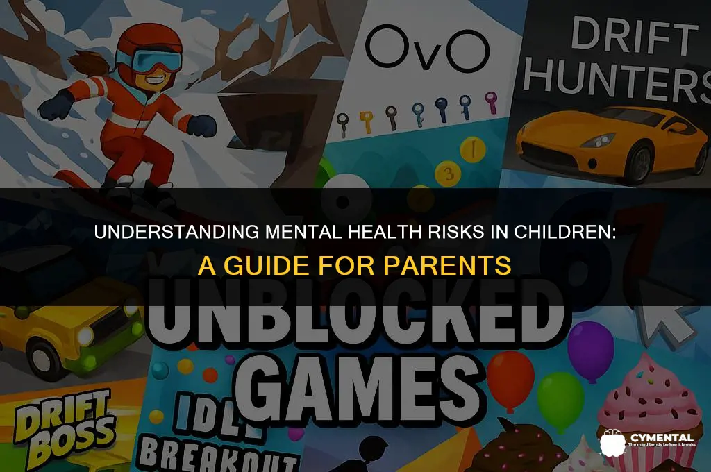 what kids are likely to develop mental health issues