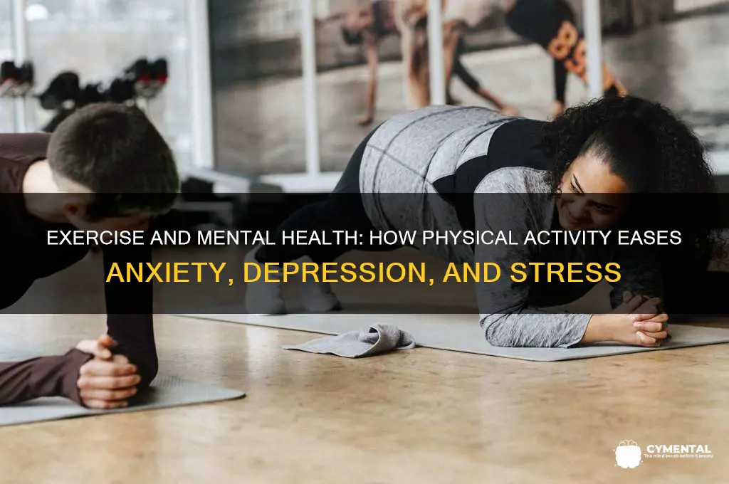 what kind of mental health issue can exercise help with