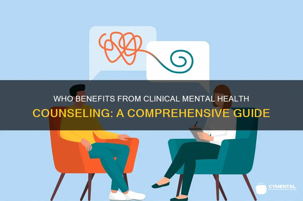 what kind of people do clinical mental health counselors help