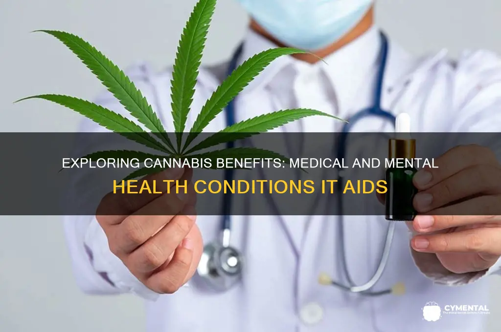 what medical and mental health issues does pot help