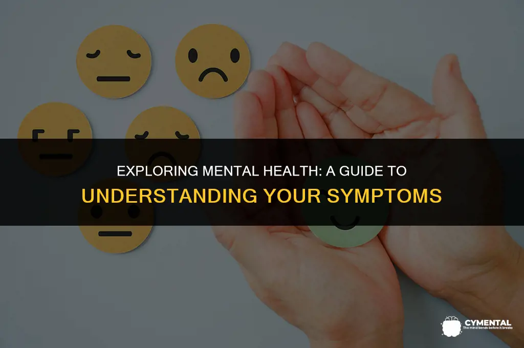 what mental disorder do i have test