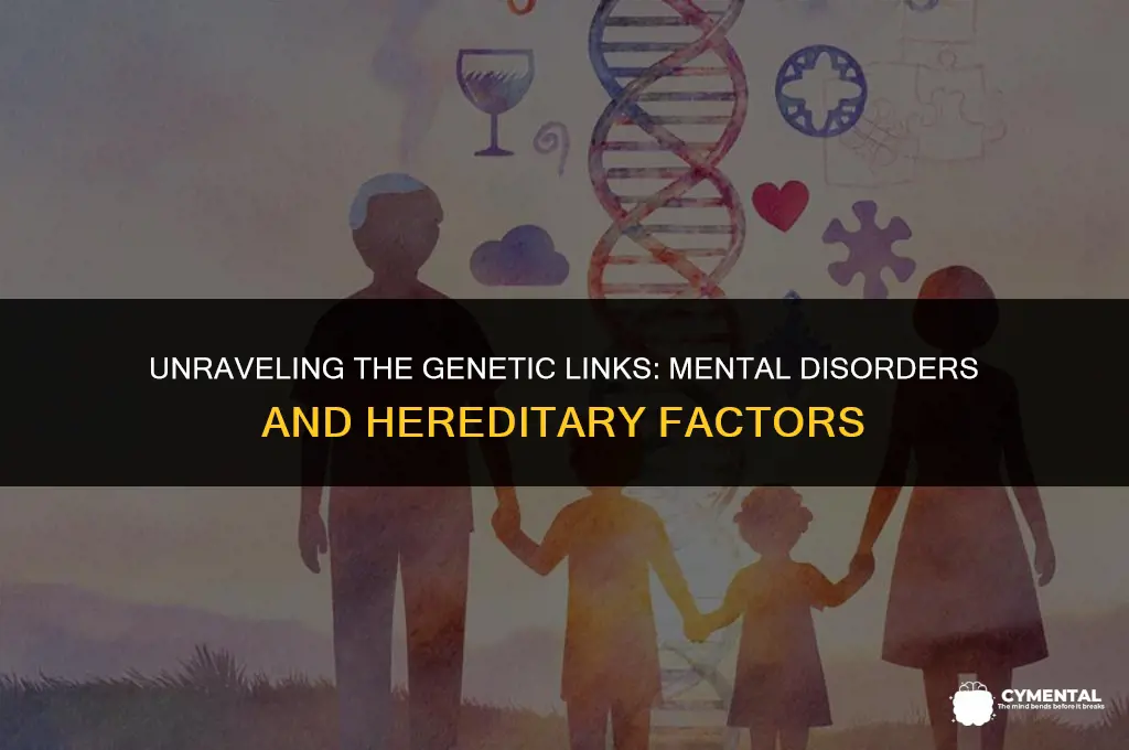 what mental disorders are hereditary