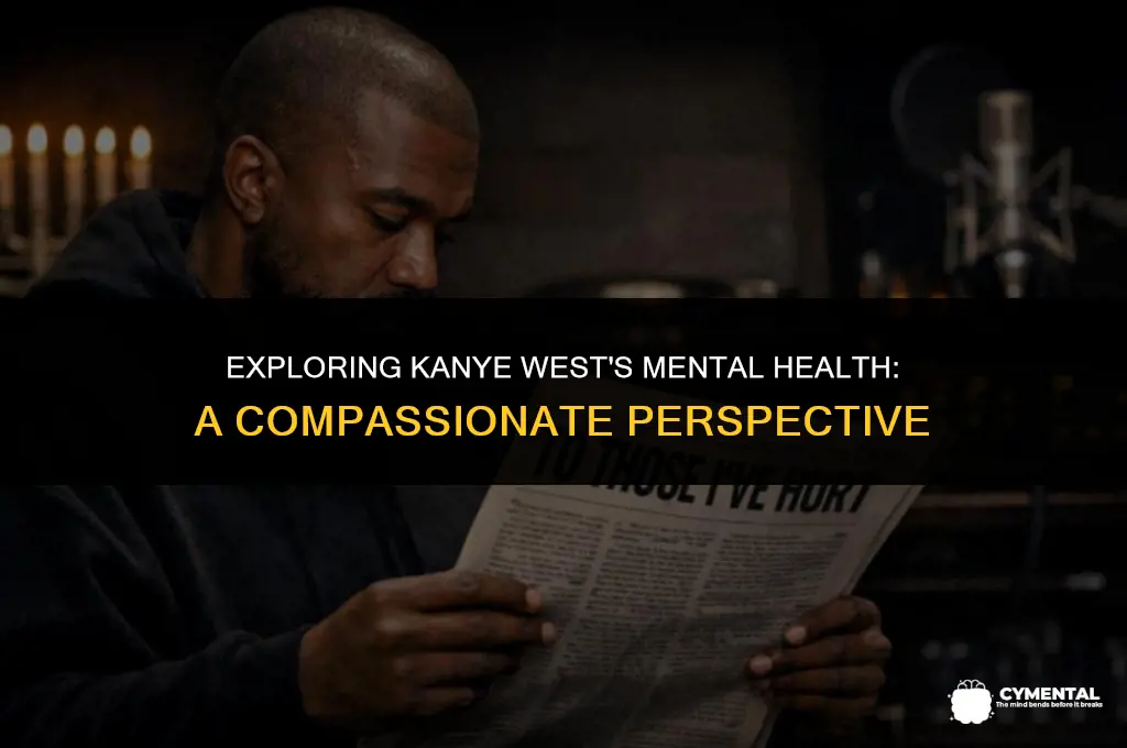 what mental disorders does kanye have