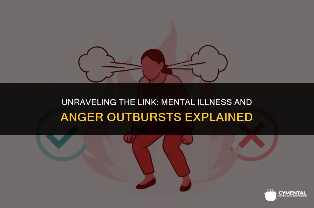 what mental illness causes anger outbursts