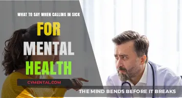 Prioritizing Mental Wellness: Crafting a Compassionate Call-In Message