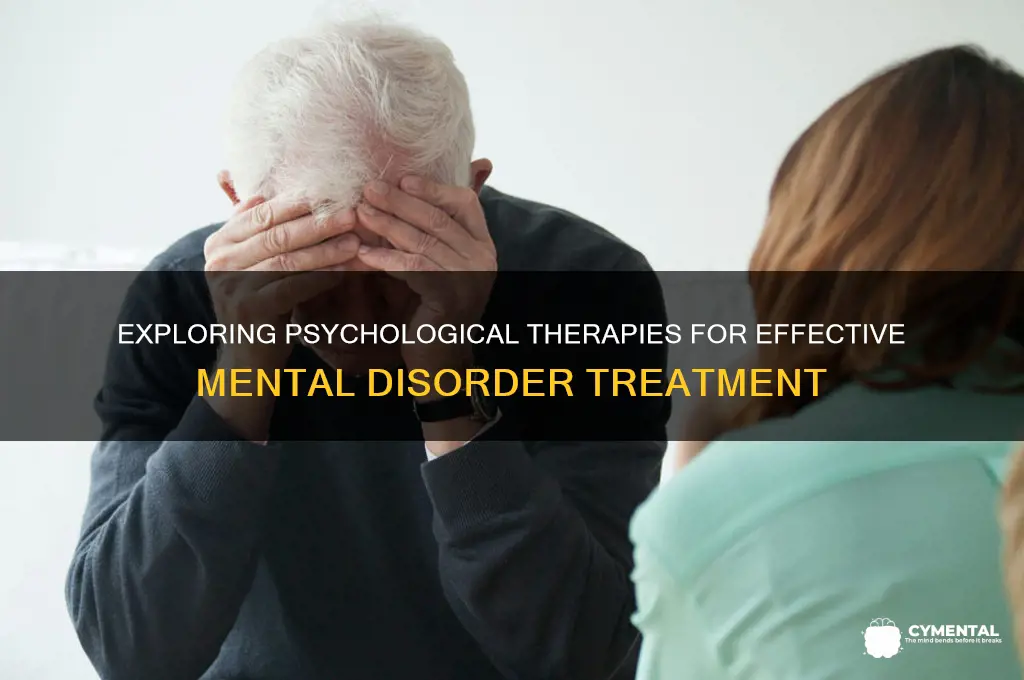 what type of psychology helps with mental disorders