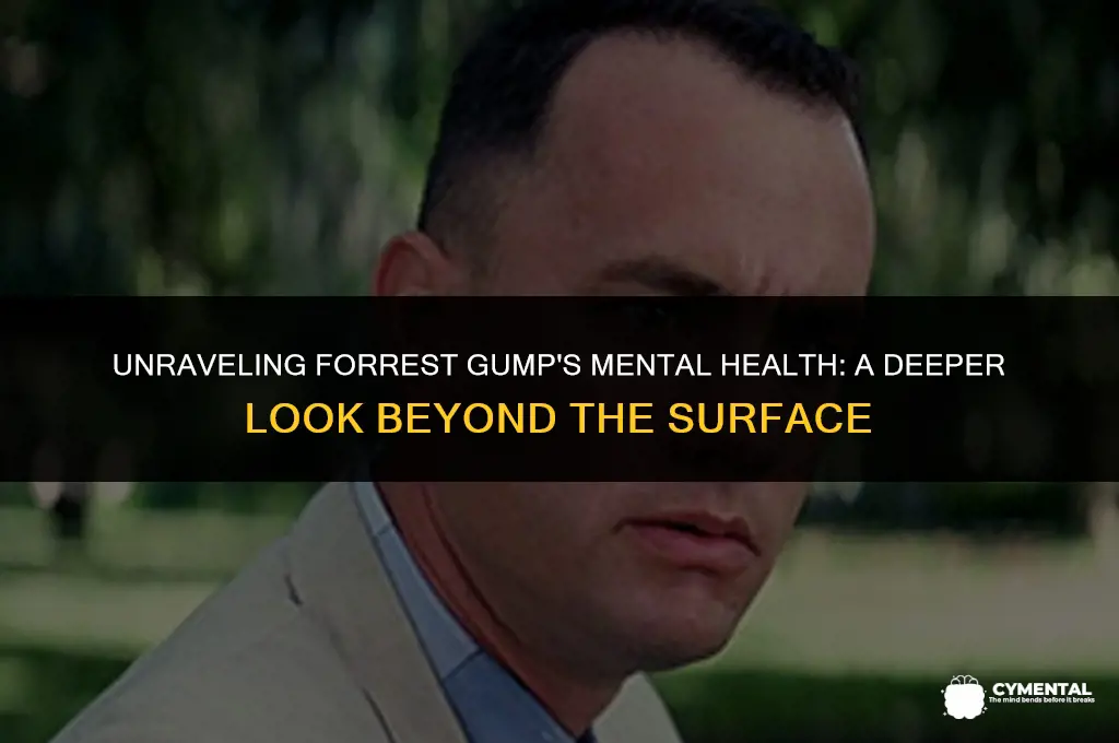 what was wrong with forrest gump mentally