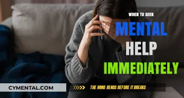 Urgent Signs You Need Immediate Mental Health Support: Act Now
