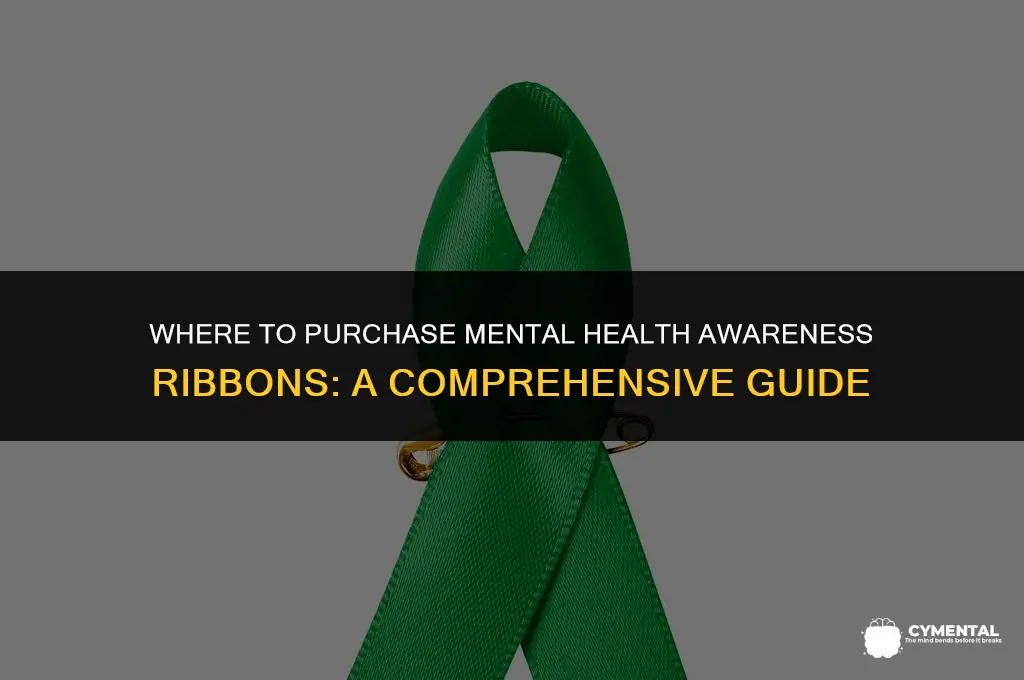 where to buy mental health awareness ribbons