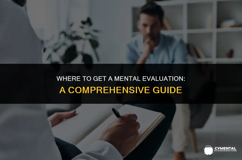 where to get a mental evaluation