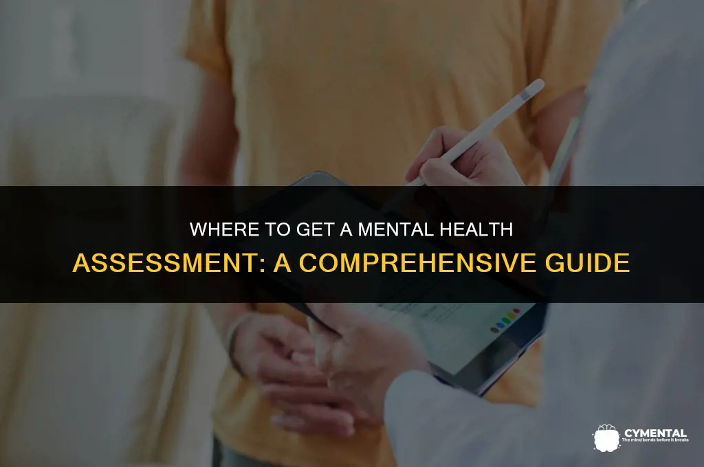 where to get a mental health assessment