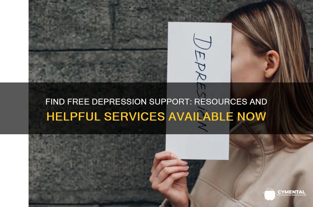 where to get free help for depression