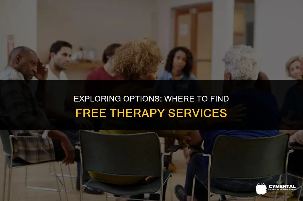 where to get free therapy