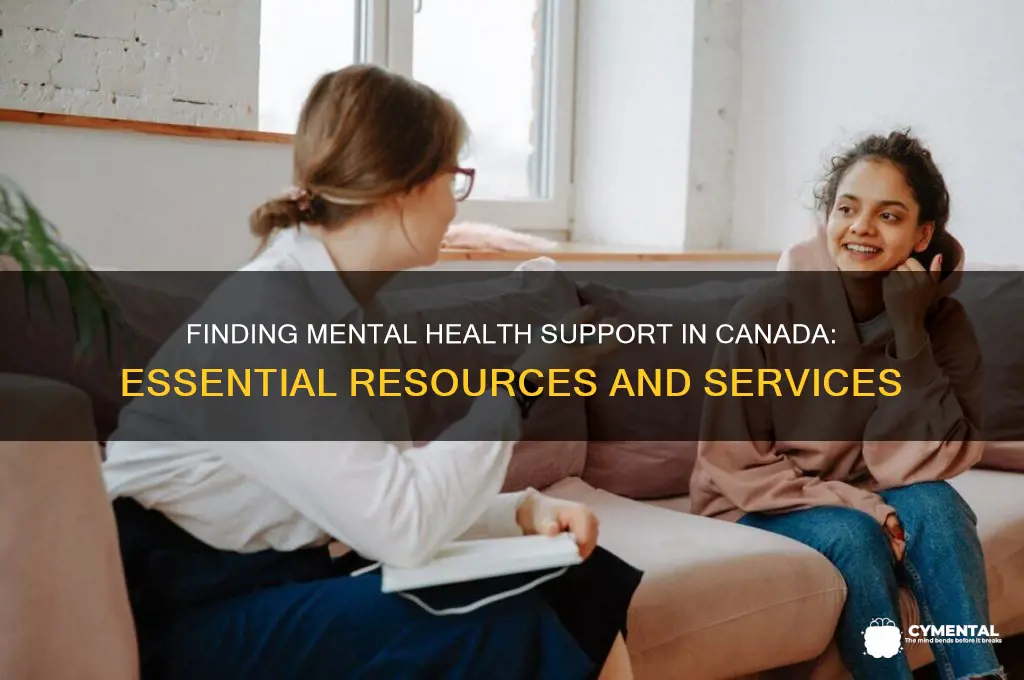 where to get help for mental illness in canada