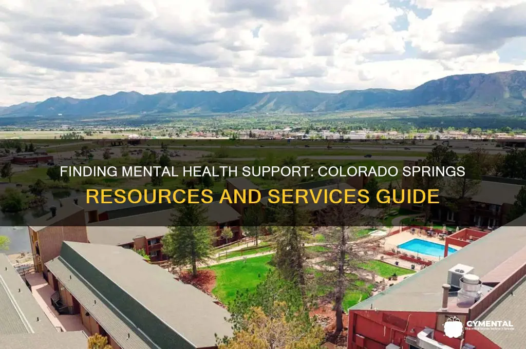 where to get mental help colorado springs