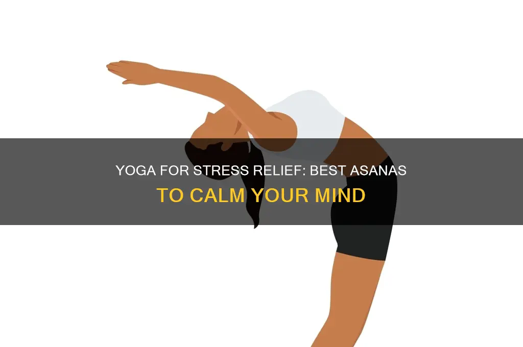 which asana is helpful to cure mental stress