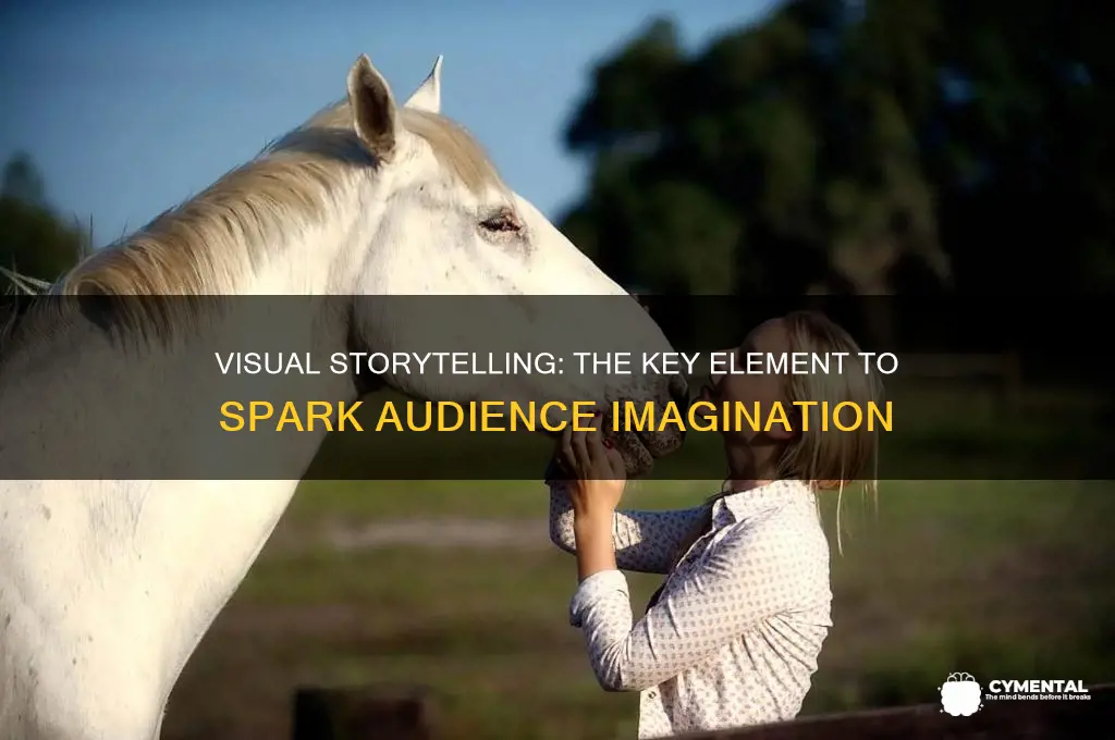which element best helps the audience create a mental image
