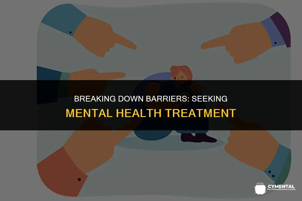 which is a barrier to seeking mental health treatment