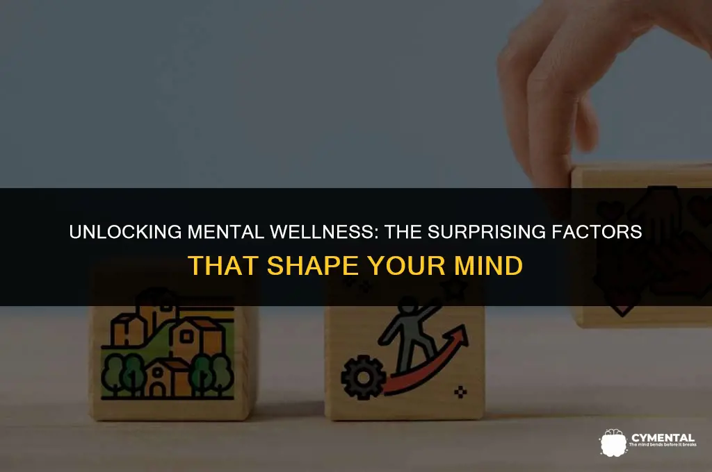 which of the following determines your mental health