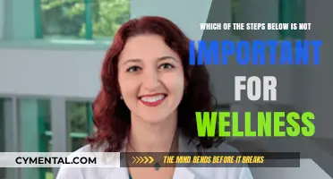 Wellness Essentials: Unveiling the Least Critical Step