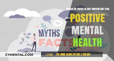 Debunking Myths: What's Not Essential for Positive Mental Health?